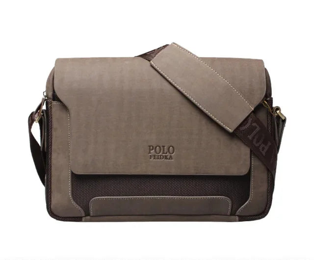 Quality Guarantee Men's Genuine Leather famous brand Shoulder Men Messenger Bags Handbag Busines Bolsas Travel Brand