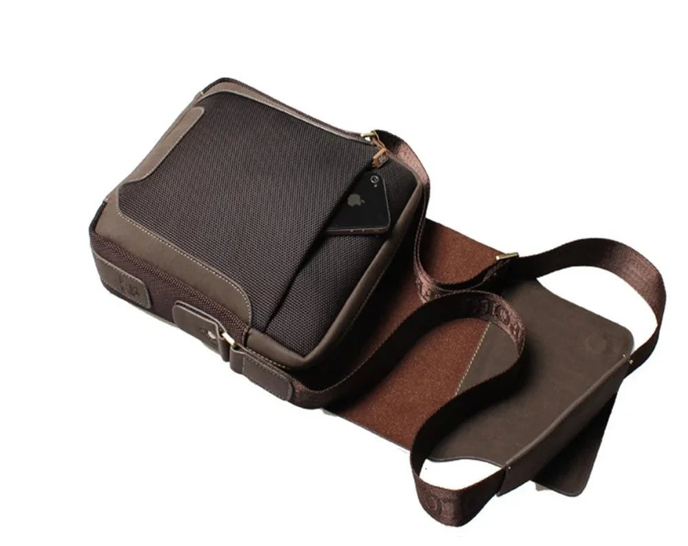 Quality Guarantee Men's Genuine Leather famous brand Shoulder Men Messenger Bags Handbag Busines Bolsas Travel Brand