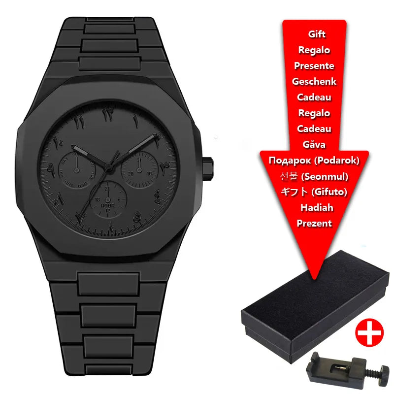 Luxury Brand Plastic Particle Strap Quartz Watch for Men's Fashion, Business, Waterproof Watch Can Be Customized Brand