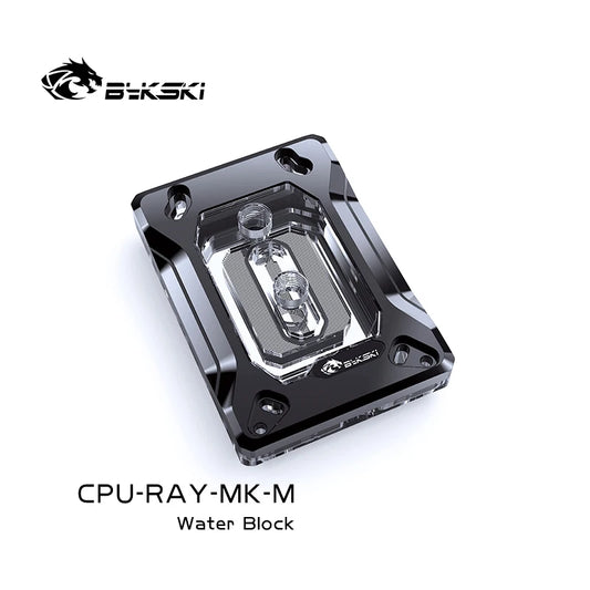 Bykski for AMD RYZEN3000 RyzenAM3/AM3+/AM4 1950X TR4 X399 X570 CPU Water Block Fan Cooling Copper Radiator Water Cooler Cooling