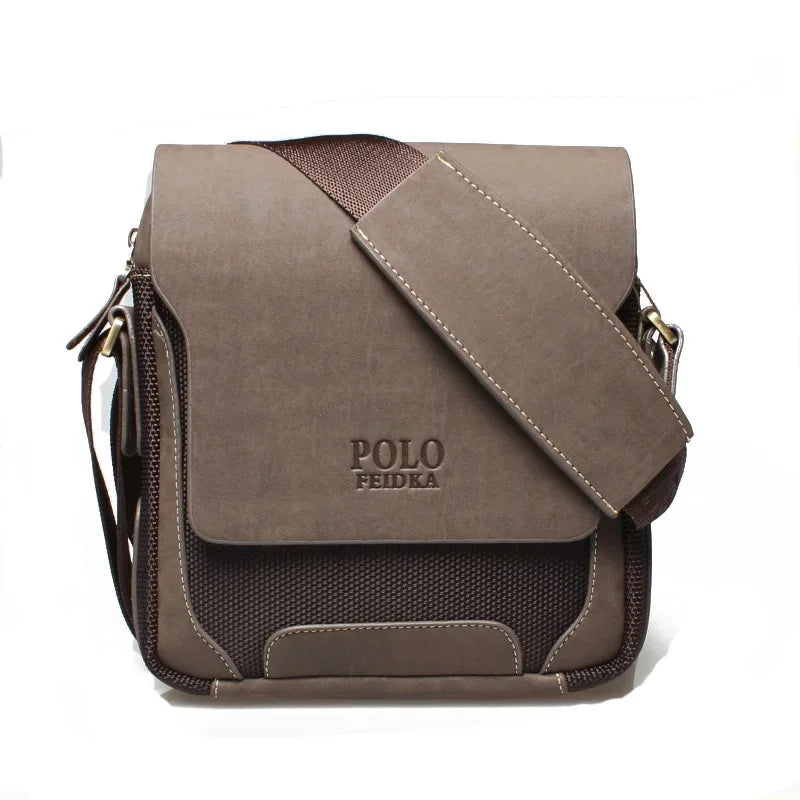 Quality Guarantee Men's Genuine Leather famous brand Shoulder Men Messenger Bags Handbag Busines Bolsas Travel Brand