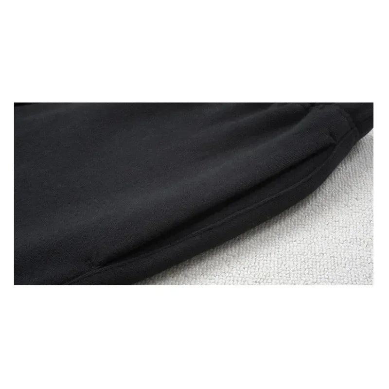 FW24 Luxury Brand Men's Casual Pants Flocking Letter Logo Wide Leg Pants Designer Brand Top Quality Sweatpants
