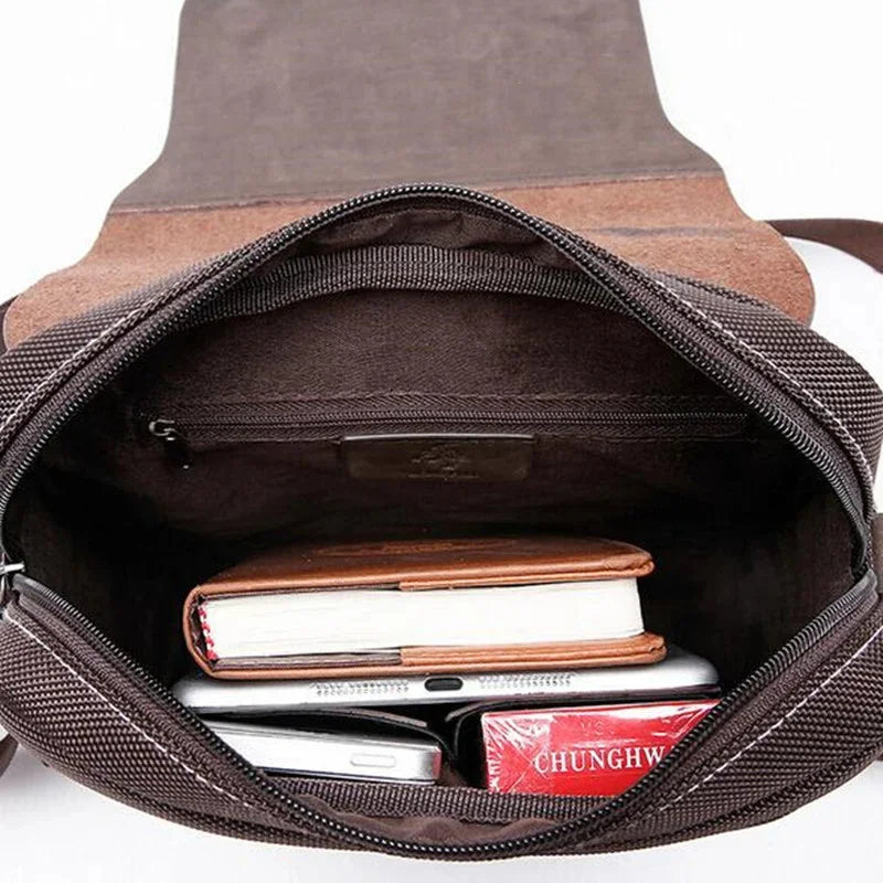 Quality Guarantee Men's Genuine Leather famous brand Shoulder Men Messenger Bags Handbag Busines Bolsas Travel Brand